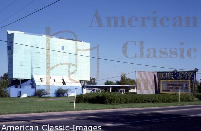 Blue Sky Drive-In Theatre - From American Classic Images